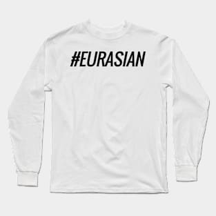 EURASIAN Classic White Long Sleeve T-Shirt